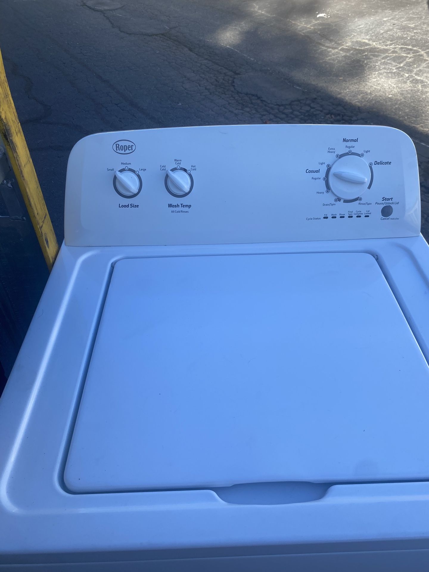 Washer and dryer