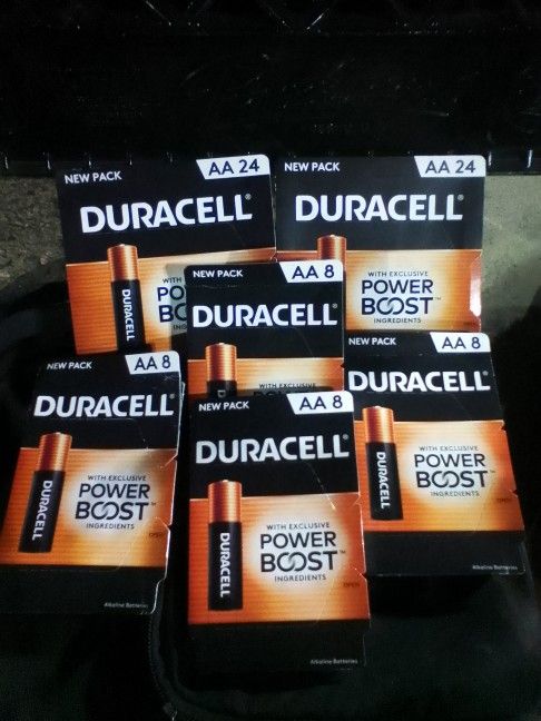 Batteries 50% Off!!🪫 Duracell & Energizer🪫NEW!💥AA 24•AAA24 Packs 2 For $20💥 