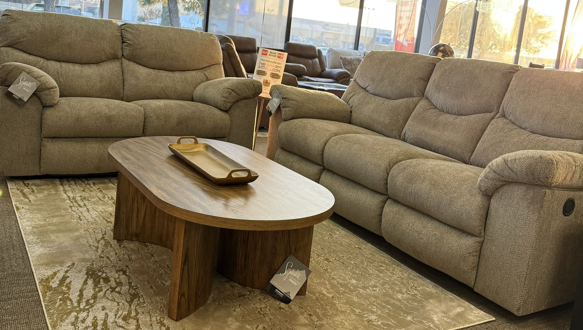 Recliner Sofa &loveseat