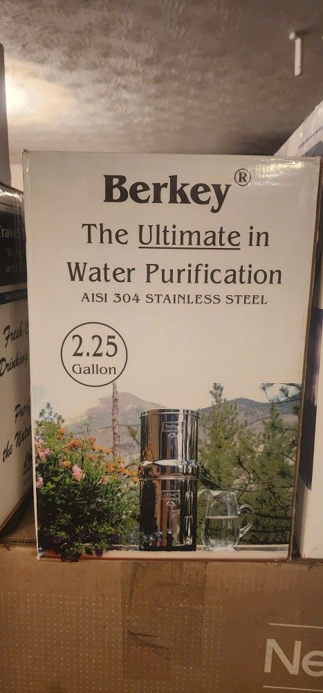 BERKEY Water 💦 FILTER System 2.25Gal