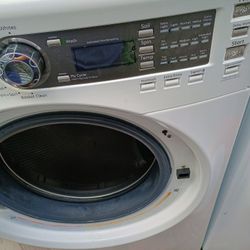 GE Control Vibration Washer And Dryer Set