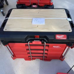 Milwaukee Packout Add On Chest With Work Bench Top NEW