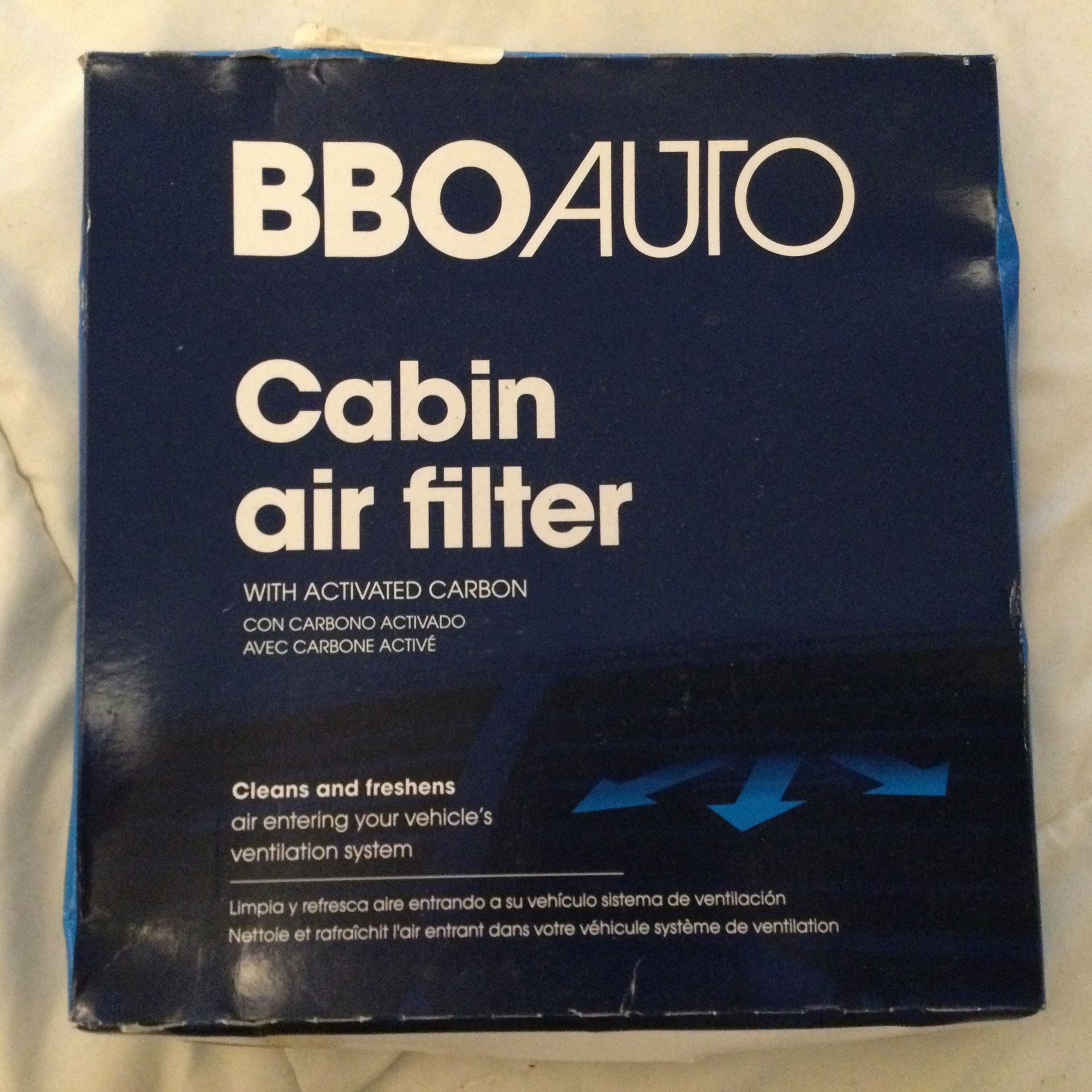 “New” In Box:  Cabin Air Filter for Toyota Tacoma $10