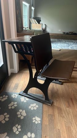 Vintage school desk