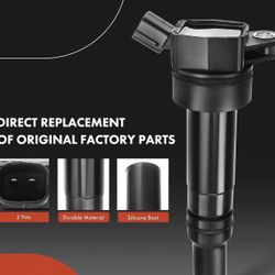 Ignition Coils for Hyundai Elantra, Tucson & Kia Soul, Forte (2.0L / 1.8L)