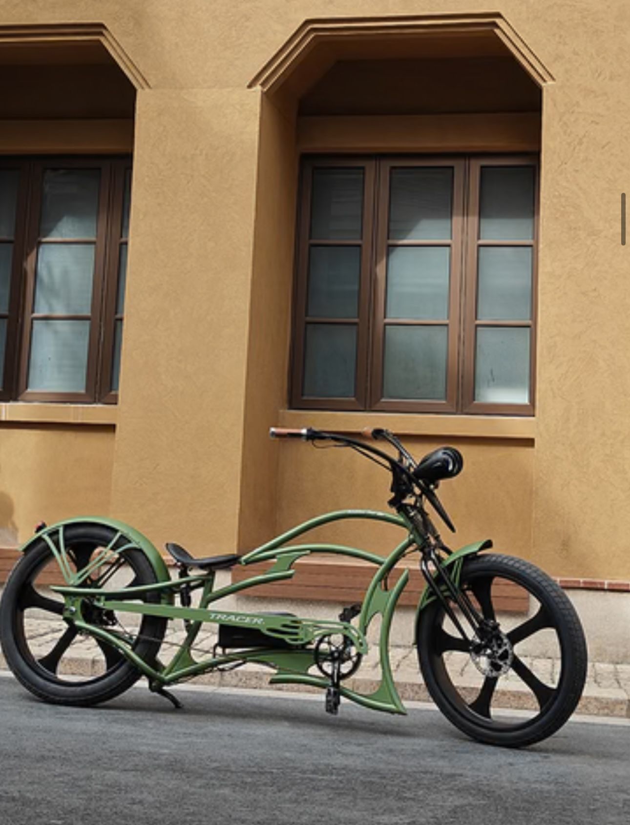 Super Cool Design - Lowest Price -Tracer Raptor Pro DS 26in 800W e bikes Beach Cruiser electric