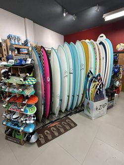 New 6-3, 6-6, 6-8, 7-2, Surfboards At Catch A Wave Surf Shop