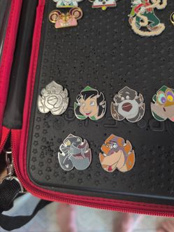Hidden Mickey juggle book pins