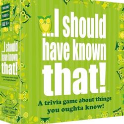 Trivia Game ...I Should Have Know That
