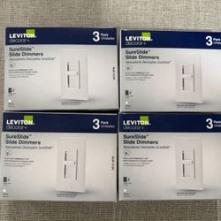 Leviton Sureslide Dimmers 