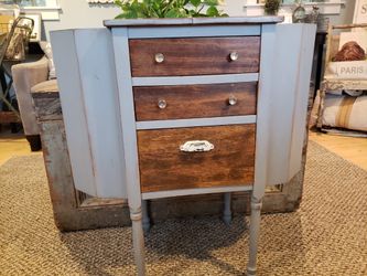Sweet vintage sewing table