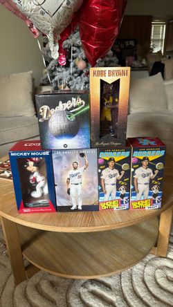Dodgers And Angels Bobblheads Read Description