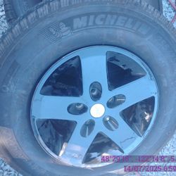 Michelin 255 75 R17 Tires And Rims 5 Lug.. $275
