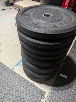 Bumper Weight plates Hi Temp brand