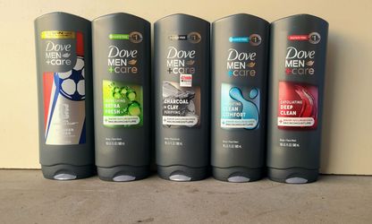 Dove men's body wash