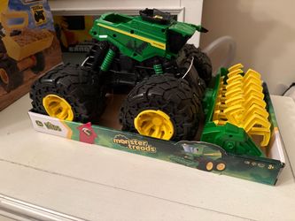 John Deere Monster Treads Combine Harvester Toy
