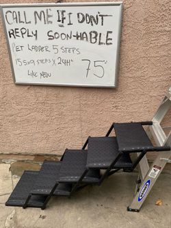 Ladder pets stairs