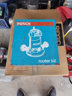 Bosch Router Kit 