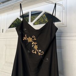 2X Party Dress With Shawl