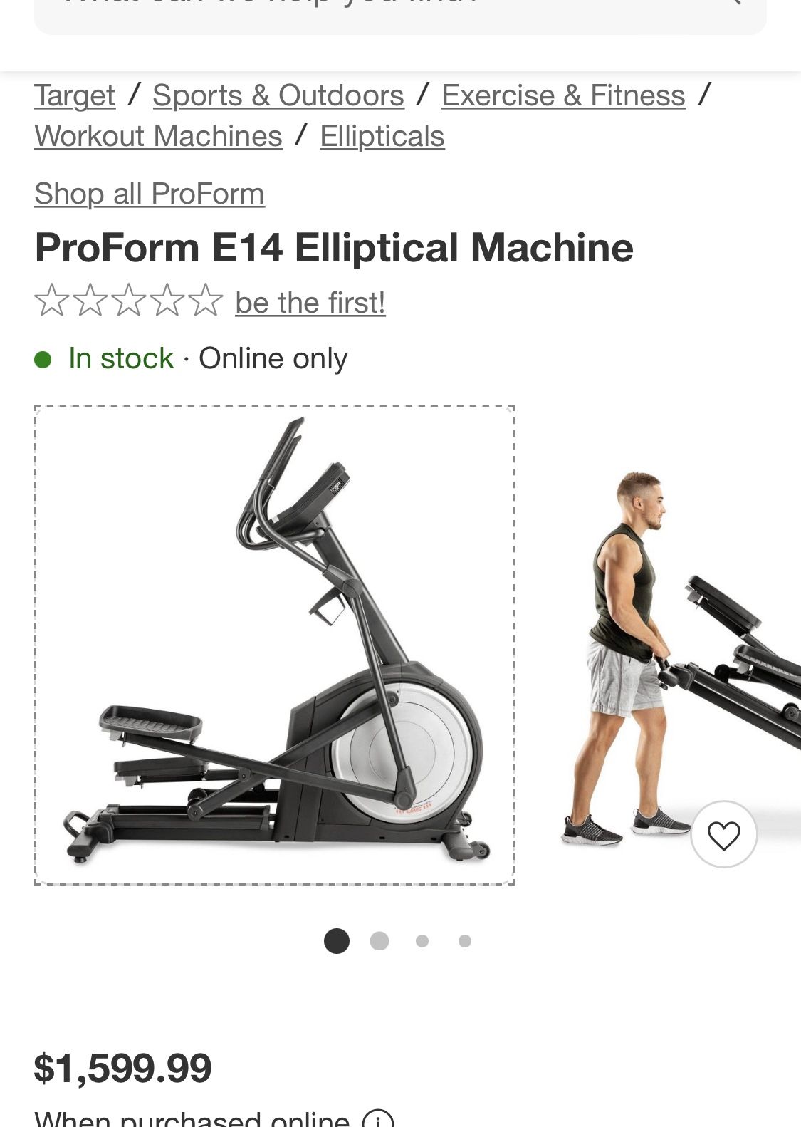 Elliptical Machine New