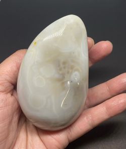 Dendritic Agate Polished Stone from Madagascar 315g
