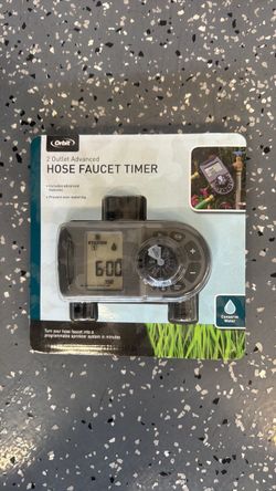 Orbit 2 Outlet Advanced Hose Faucet Timer