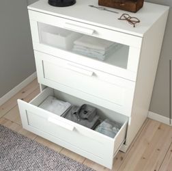 IKEA BRIMNES 3-Drawer Dresser – White