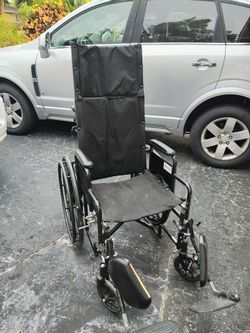 Reclining Wheelchair – 180° Full Back Support
