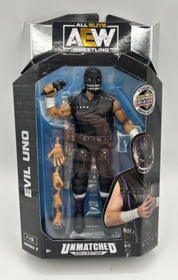 Jazwares AEW Evil Uno 7 in Action Figure New in box