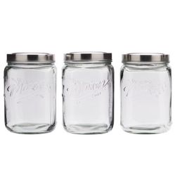 Mason Craft & More 4 Qt. Canning Jar (Set of 3)