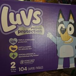 Luvs Diapers Size 2 