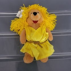 Disney Store Winnie The Pooh Virgo Zodiac Astrology Mini Bean Bag Plush NWT