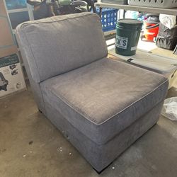 Couch Section - Macy's Radley Model, Heavenly Mocha Gray Sectional