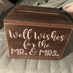 Wedding Wishes Keepsake Box