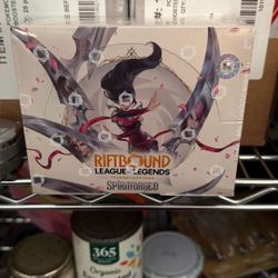 Riftbound League Legends Spirit forged Sealed Box 