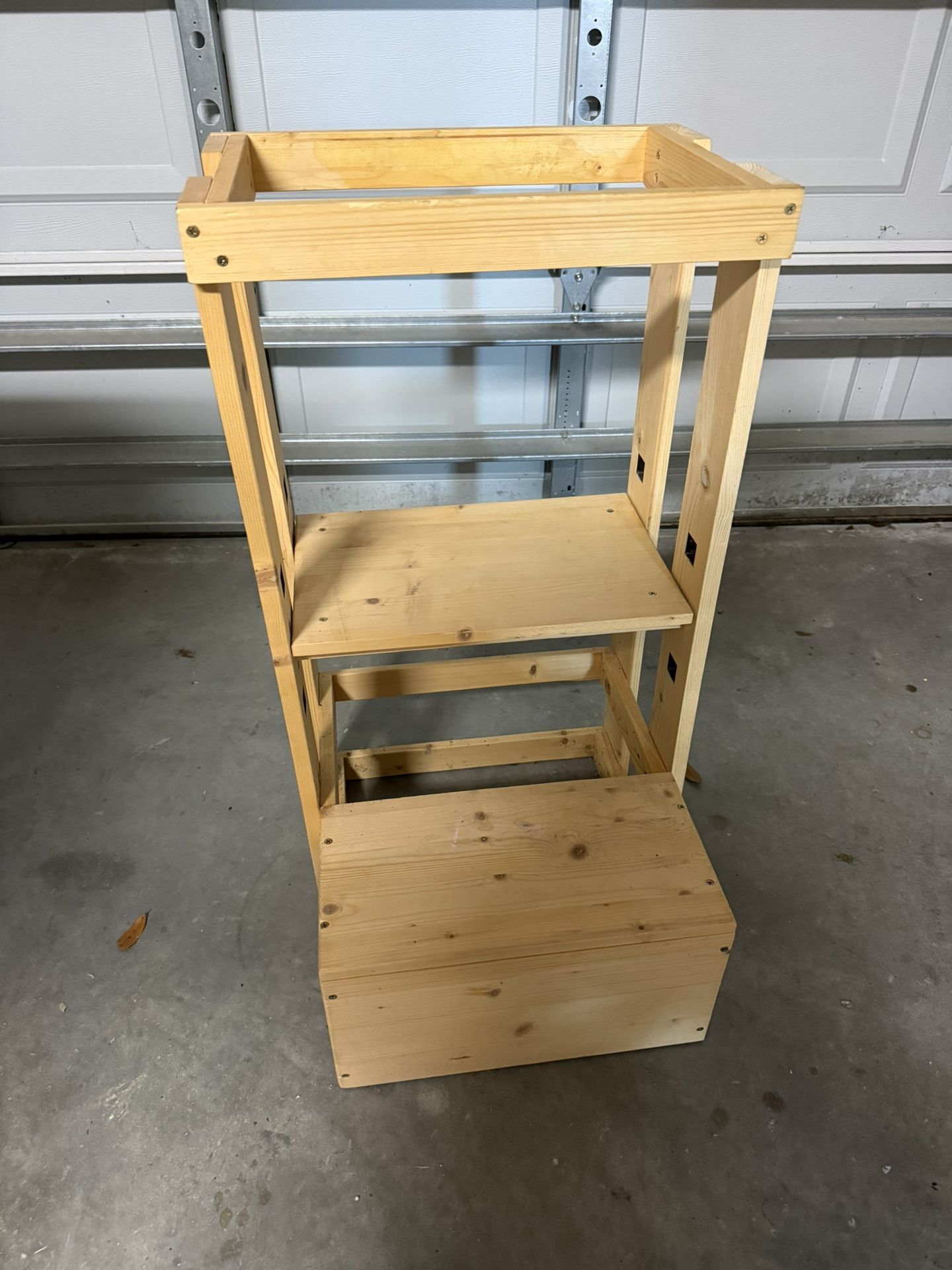 Kitchen Stool For Toddlers- Wooden