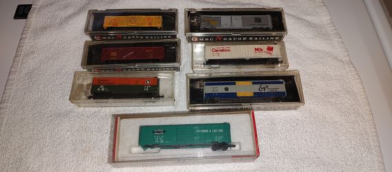 N Gauge Train Cars Assorted (Lot)
