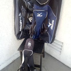 MIZUNO EASTON ROLLER WHEEL BAG FULL RAILS !