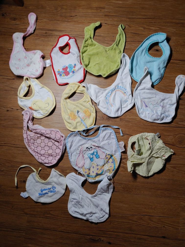 Baby bibs bundle lot boy girl