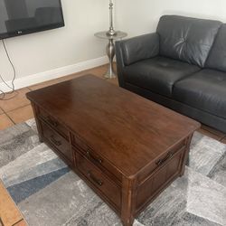 Mesa De Centro De Madera 