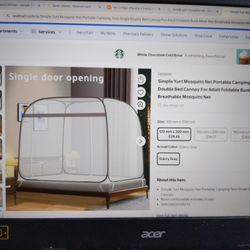 Mosquito Net Canopy rand New. Zero Holes Or Damage. 