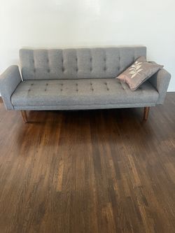 Futon Grey Sofa