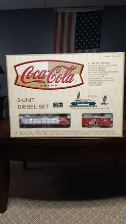 Collectable Coca-Cola K-1004 5 unit Diesel Train Set