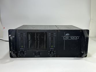 Peavey CS-1200 ~ 2-Channel Stereo Power Amplifier ~ 390WPC @ 8Ω