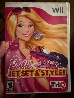 Barbie Jet, Set & Style! Nintendo Wii Game