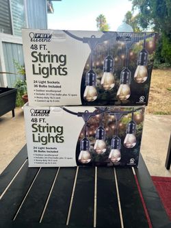 String lights 2 sets