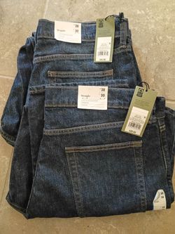 NEW... two pair of Goodfellow jeans one is 38 by 30 and one is 38x32 price is $10 each or two for $15 Cash only please