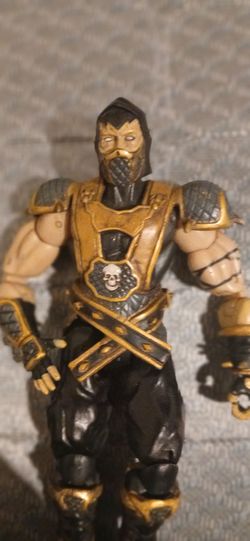 Old Mortal Kombat scorpion toy