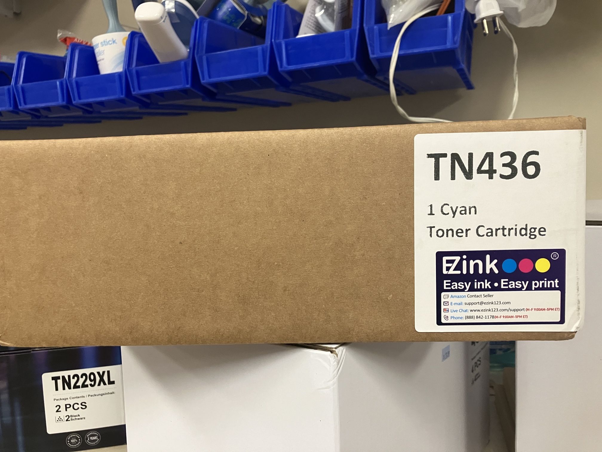EZ Ink TN436 Cyan Toner Cartridge