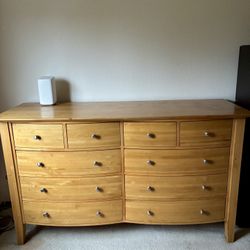4-Piece Solid Wood Bedroom Set - $350 for Everything